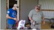 KG4CNA & KE4HIE getting the 2m station ready - Field Day 2021