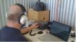 KJ4DPX (Mike) manning an HF station - Field Day 2021