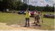 W4WEA, KI4RWL & KE4HIE moving the hex beam - Field Day 2021